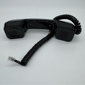 Walker Classic Black Corded Telephone Handset